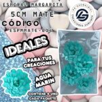 Espiral Margarita 5cm Mate 
cod. ESPMMATE-014
Aguamarin