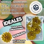 Espiral Margarita 5cm Perlado
cod. ESPMPERLADO-003
Dorado