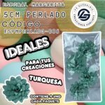 Espiral Margarita 5cm Perlado
cod. ESPMPERLADO-006
Turquesa