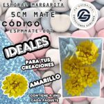 Espiral Margarita 5cm Mate 
cod. ESPMMATE-007
Amarillo