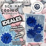 Espiral Margarita 5cm Mate 
cod. ESPMMATE-006
Azul Marino