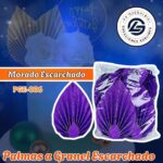 PALMA A GRANEL MORADO ESCARCHADA 1 PAQUETE CONTIENE 10 UND CÓDIGO PGE-006