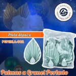 PALMA A GRANEL PLATA ALPACA PERLADO 1 PAQUETE CONTIENE 10 UND CÓDIGO PGCM-010