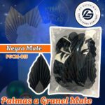 PALMA A GRANEL NEGRO MATE 1 PAQUETE CONTIENE 10 UND CÓDIGO PGCM-015