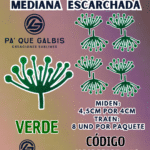 HOJAS MEDIANAS PISTILO VERDE ESCARCHADAS 1 PAQUETE CONTIENE 8 UND CÓDIGO HOJASPISE-029