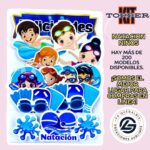 KIT TOPPER NATACIÓN NIÑOS CÓDIGO #KIT-268