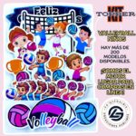 Kit Topper VOLEIBOL NIÑOS  #KIT-271