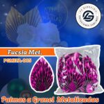 PALMA A GRANEL FUCSIA METAL METALIZADA 1 PAQUETE CONTIENE 10 UND CÓDIGO PGMETA-005