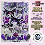 KIT TOPPER hello kitty KUROMI MORADO #KIT-264