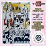 KIT TOPPER NOTAS MUSICALES #KIT-280