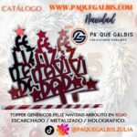 Topper Genérico Àrbol Navidad (rojo)