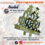 Topper Genérico Àrbol Navidad (Dorado)