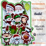 Kit impresos Navidad Sr y Sra Claus
