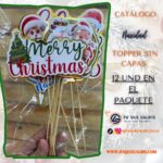 Topper Genéricos impresos navidad con Capas a Granel