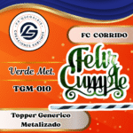 Topper Generico FC Corrido VERDE #TGM-010