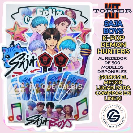 Kit Topper Saja Boys K-pop Demon hunters #KIT-294