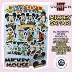 Kit Topper Mickey Minnie Safari #KIT-296
