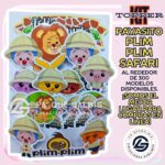 Kit Topper payasito plim plim Safari #KIT-295