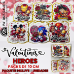 Packs De 10cm Heroes