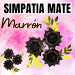 Simpatías Marrón Mate #019
