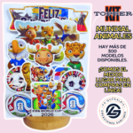 Kit Topper Mundial ANIMALES #KIT-315